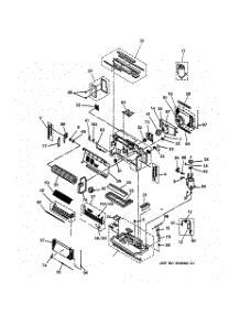 02 - Unit Parts parts for Ge Air Conditioner AZ51H06EACV1 from AppliancePartsPros.com