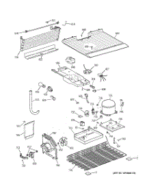 03 - Unit Parts parts for Ge Refrigerator HTS16BBMBRWW from AppliancePartsPros.com