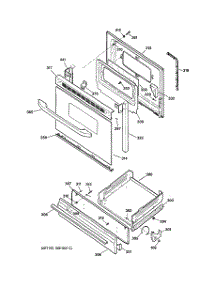 04 - Door & Drawer Parts parts for Ge Range RGB532BEA4AD from AppliancePartsPros.com