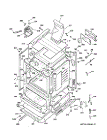 03 - Body Parts parts for Ge Range RGB745BEA5WH from AppliancePartsPros.com