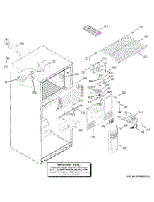 02 - Freezer Section parts for Ge Refrigerator HTS18BBMALWW from AppliancePartsPros.com