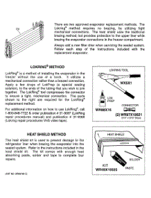03 - Evaporator Instructions parts for Ge Refrigerator HTS18BBMALWW from AppliancePartsPros.com
