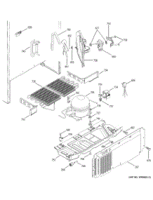 07 - Unit Parts parts for Ge Refrigerator HTS18GCMARCC from AppliancePartsPros.com