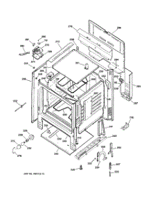 02 - Body Parts parts for Ge Range RB757BC1CT from AppliancePartsPros.com