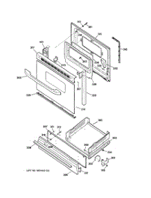 04 - Door & Drawer Parts parts for Ge Range RGB532BEA1CT from AppliancePartsPros.com