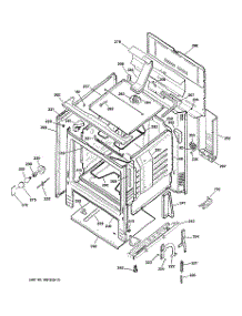 02 - Body Parts parts for Ge Range JBS61BC2WH from AppliancePartsPros.com