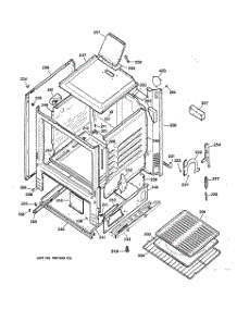 03 - Body Parts parts for Ge Range JGBS04PPA4AD from AppliancePartsPros.com