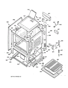 03 - Body Parts parts for Ge Range JGBS04PEA5AD from AppliancePartsPros.com