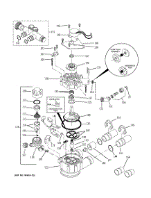 02 - Pump parts for Ge Water Softener GXSH39E01 from AppliancePartsPros.com