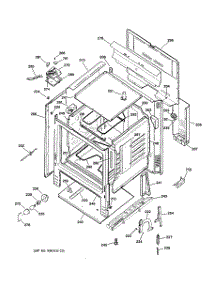 02 - Body Parts parts for Ge Range RB757BC3WH from AppliancePartsPros.com