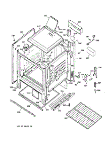 03 - Body Parts parts for Ge Range RGB508PEA6WH from AppliancePartsPros.com