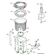 03 - Tub, Basket & Agitator