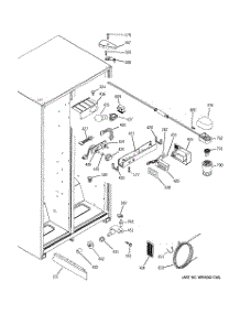06 - Fresh Food Section parts for Ge Refrigerator HST25IFPEWW from AppliancePartsPros.com