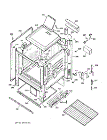 03 - Body Parts parts for Ge Range RGB508PEH1CT from AppliancePartsPros.com