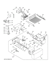 05 - Ice Maker & Dispenser parts for Ge Refrigerator HSS22IFPCCC from AppliancePartsPros.com