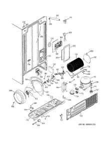 02 - Sealed System & Mother Board parts for Ge Refrigerator HST22IFMCWW from AppliancePartsPros.com