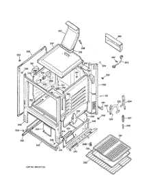 03 - Body Parts parts for Ge Range RGB533WEH3WW from AppliancePartsPros.com