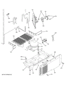 07 - Unit Parts parts for Ge Refrigerator HTS18BCPERWW from AppliancePartsPros.com