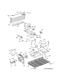 03 - Unit Parts parts for Ge Refrigerator HTH16CBSXRWW from AppliancePartsPros.com
