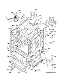 03 - Body Parts parts for Ge Range RGB745WEH6WW from AppliancePartsPros.com
