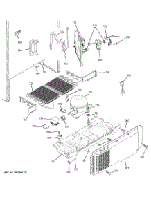 07 - Unit Parts parts for Ge Refrigerator HTS18BCPMLWW from AppliancePartsPros.com