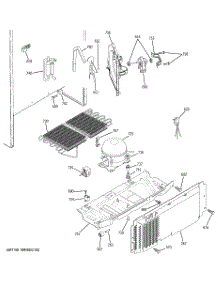 07 - Unit Parts parts for Ge Refrigerator HTS18BCPPLWW from AppliancePartsPros.com
