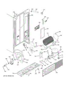 08 - Sealed System & Mother Board parts for Ge Refrigerator GSS25JERJWW from AppliancePartsPros.com