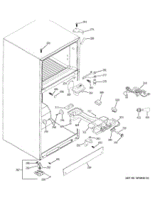 04 - Fresh Food Section parts for Ge Refrigerator HTS18BBPJRCC from AppliancePartsPros.com