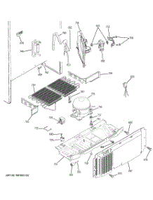 07 - Unit Parts parts for Ge Refrigerator HTS18ICSURWW from AppliancePartsPros.com