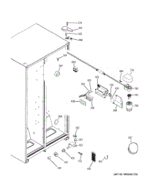 06 - Fresh Food Section parts for Ge Refrigerator HSS25GFTAWW from AppliancePartsPros.com