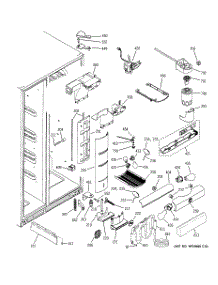 08 - Fresh Food Section parts for Ge Refrigerator PSK27NGSCCCC from AppliancePartsPros.com