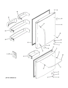 03 - Motor-Pump Mechanism parts for Ge Dishwasher HDA2000G20CC from AppliancePartsPros.com