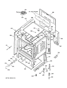 02 - Body Parts parts for Ge Range RB740BH4WH from AppliancePartsPros.com