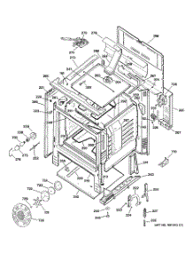 02 - Body Parts parts for Ge Range RB798WC1WW from AppliancePartsPros.com