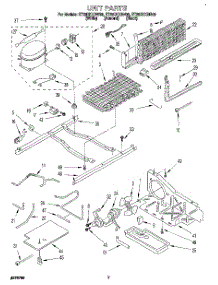 05 - Unit parts for Whirlpool Refrigerator ET25DKXDN00 from AppliancePartsPros.com