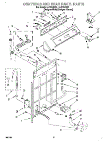 02 - Controls And Rear Panel parts for Whirlpool Washer LLC7244BQ1 from AppliancePartsPros.com