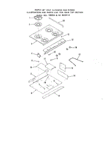03 - Power Lock parts for Whirlpool Range 1393W4A from AppliancePartsPros.com