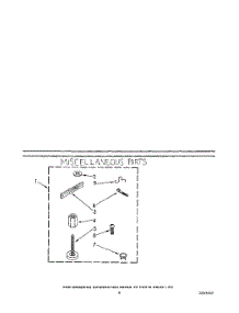 07 - Miscellaneous parts for Kitchenaid Washer KAWE842WWH0 from AppliancePartsPros.com