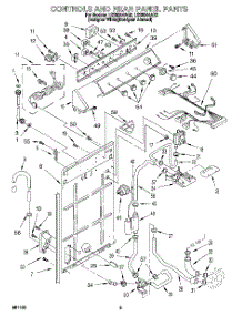 02 - Controls And Rear Panel parts for Whirlpool Washer LSS8244AW0 from AppliancePartsPros.com