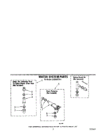 04 - Water System parts for Whirlpool Washer LA5800XTM1 from AppliancePartsPros.com