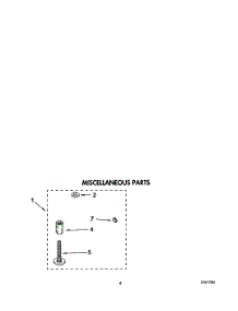 04 - Miscellaneous parts for Whirlpool Washer 4LBR7255AW0 from AppliancePartsPros.com