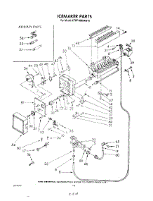 08 - Ice Maker , Parts Not Illustrated A parts for Kitchenaid Refrigerator KTRF18MSTOY0 from AppliancePartsPros.com