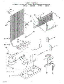 04 - Unit parts for Whirlpool Refrigerator RT14BKXFW02 from AppliancePartsPros.com