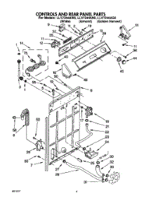 02 - Controls And Rear Panel parts for Whirlpool Washer LLV7244AN0 from AppliancePartsPros.com