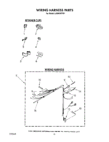 09 - Wiring Harness parts for Whirlpool Washer LA5800XTG1 from AppliancePartsPros.com