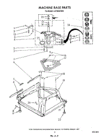 07 - Machine Base parts for Whirlpool Washer LA7900XTN0 from AppliancePartsPros.com