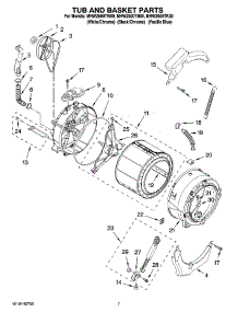 06 - Tub And Basket Parts, Optional Parts (Not Included) parts for Maytag Washer MHWZ600TW00 from AppliancePartsPros.com