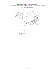 04 - Lower Oven Body parts for Whirlpool Range 1833W0A from AppliancePartsPros.com