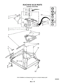 07 - Machine Base parts for Whirlpool Washer LA5610XTM0 from AppliancePartsPros.com