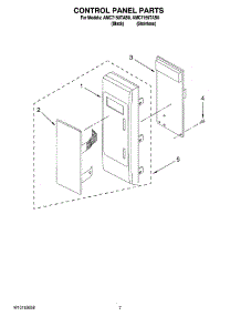 06 - Control Panel Parts parts for Maytag Microwave AMC7159TAB0 from AppliancePartsPros.com